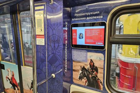 К.К. Тайсаев и Р.И. Кочиев посетили торжественную церемонию запуска тематического поезда, посвященного РСО-Алания