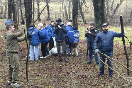 Ивановские коммунисты приняли участие в общегородском субботнике на мемориале «Красная Талка»