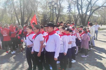 Тюменские коммунисты отметили 154-ую годовщину со Дня рождения В.И. Ленина