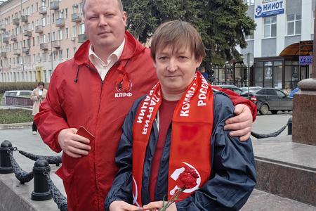 День рождения В.И. Ленина в Иванове прошёл торжественно и людно