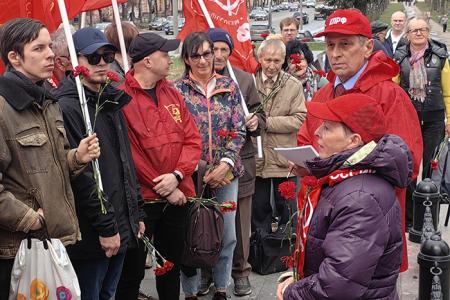 День рождения В.И. Ленина в Иванове прошёл торжественно и людно
