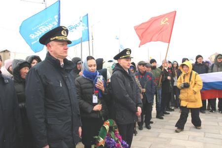 Якутия. Митинг, посвященный Дню космонавтики