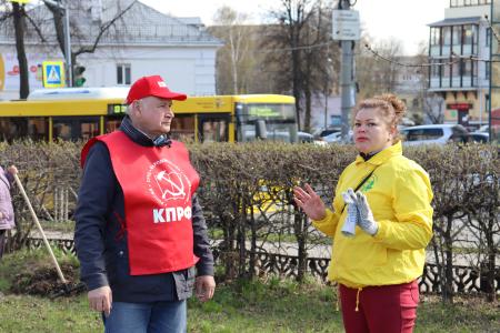 Ленинский коммунистический субботник в Ярославле