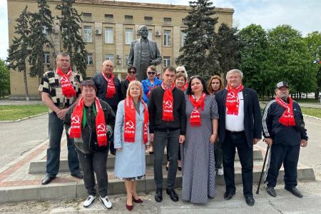 На Херсонщине почтили память В.И. Ленина!