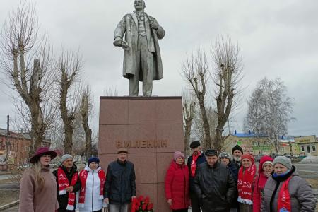 В Томской области отметили 154-й день рождения Владимира Ленина