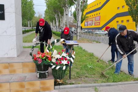 Запорожская область. Ленинский субботник в Мелитополе