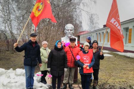 В Томской области отметили 154-й день рождения Владимира Ленина