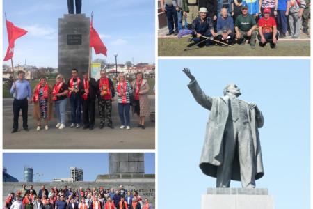 В городах и районах Свердловской области достойно отметили День рождения Владимира Ильича Ленина