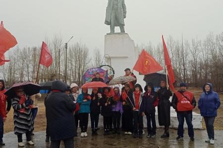 Коммунисты Забайкалья отметили 154-й День рождения Владимира Ленина