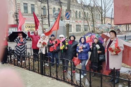 Коммунисты Забайкалья отметили 154-й День рождения Владимира Ленина