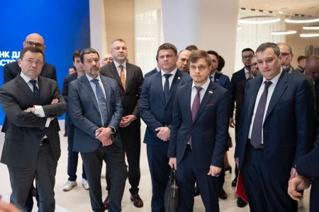 Александр Ющенко на выездном заседании ИТ-Комитета в Промсвязьбанке: «Инновации и безопасность: развитие цифровых технологий в банковской сфере»
