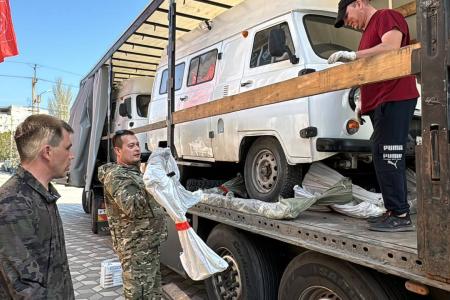 КПРФ доставила в Херсонскую область гуманитарный груз из Ульяновской области