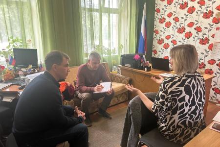 Репортаж о рабочей поездке А.В. Куринного в Херсонскую область