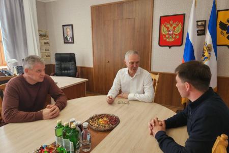 Репортаж о рабочей поездке А.В. Куринного в Херсонскую область