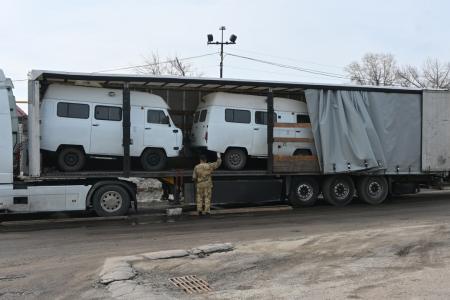 Из Ульяновской области состоялась отправка гуманитарной помощи
