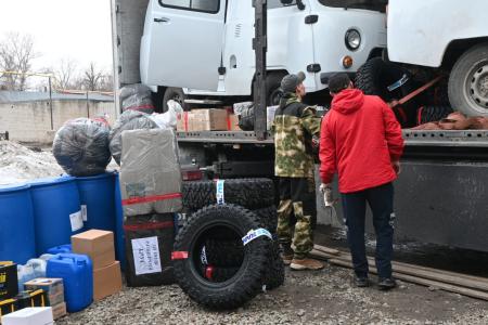 Из Ульяновской области состоялась отправка гуманитарной помощи