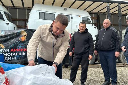 Из Ульяновской области состоялась отправка гуманитарной помощи