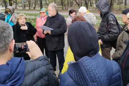 Сергей Обухов, жители Сокольников и члены Общественного совета парка «Сокольники» обеспокоены сомнительными планами реконструкции парка