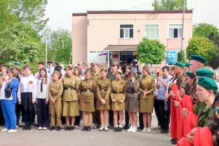 Акция «Знамя Победы» и автопробег продолжаются на Ставрополье