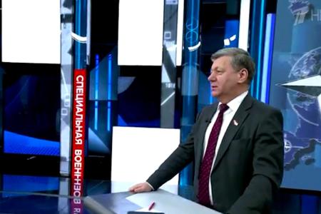 Дмитрий Новиков на Первом канале о террористической сути западной политики и безопасности российских границ
