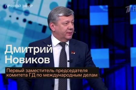 Дмитрий Новиков на Первом канале рассказал, в чём состоит отличие патриотов России от «катакомбных» коллаборантов и выразил отношение к философу Ильину - симпатизанту Муссолини и Гитлера