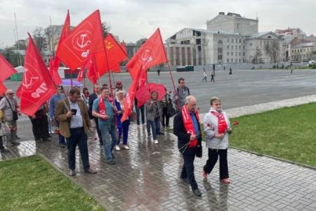 Саратовская область. «Ленин жил! Ленин жив! Ленин будет жить!»