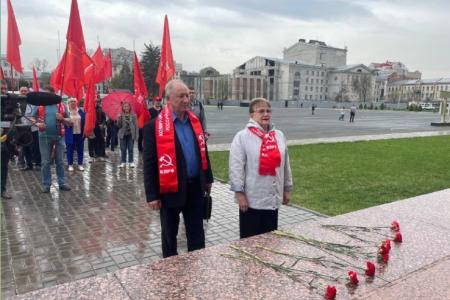 Саратовская область. «Ленин жил! Ленин жив! Ленин будет жить!»