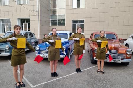 Акция «Знамя Победы» и автопробег продолжаются на Ставрополье