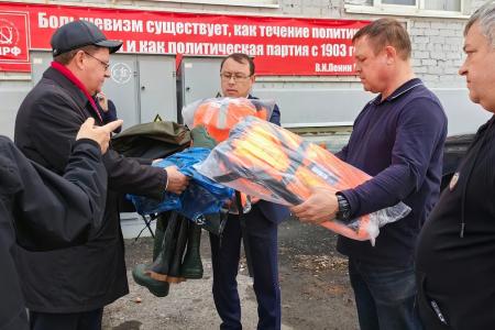 Помощь Оренбургской области от Самарского областного отделения КПРФ