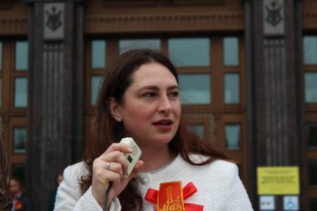Пензенские коммунисты отметили Первомай шествием и митингом
