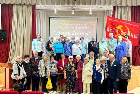 В Нижегородской области состоялось торжественное собрание, посвященное 10-летию Саровской организации «Дети войны»