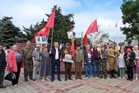 Краснодарский край. Активисты КПРФ и сторонники партии отметили 79-й День Победы