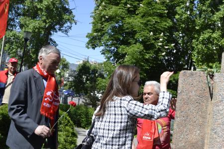 Воронеж. Солидарность трудящихся - залог Победы!