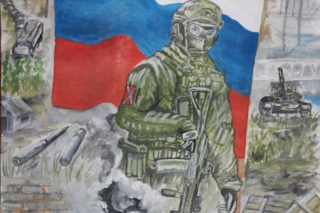 На заседании фракции КПРФ состоялось награждение победителей и участников конкурса детских рисунков «Парад победы»