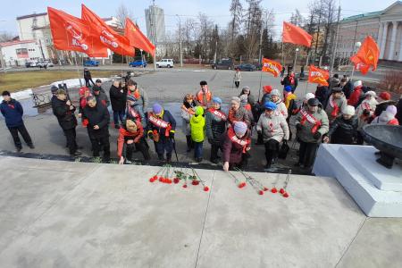 Архангельские коммунисты отметили Первомай и почтили память жертв интервенции