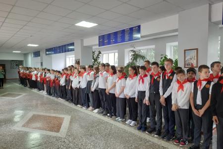 В Краснодарском крае в связи с Днем Пионерии прошли торжественные линейки и другие мероприятия