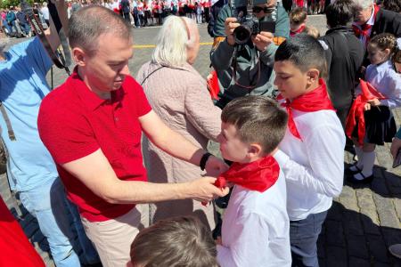 Уральский салют на Всероссийской линейке