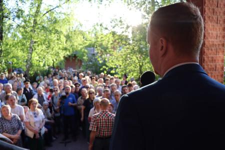 Д.А. Парфенов: "Не допустить радиационно-опасной застройки!"