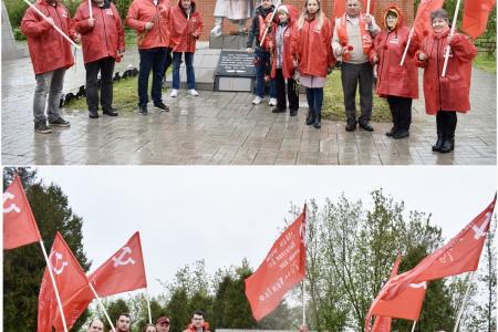 Тульский обком КПРФ достойно отметил День Победы