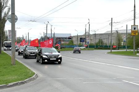 Марий Эл. Первомайский автопробег в Йошкар-Оле