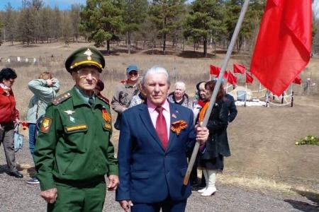 Забайкальский край. В преддверии Дня Победы коммунисты почтили память ветеранов Великой Отечественной войны