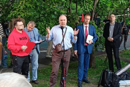 Денис Парфенов: Жители Свиблово вышли на защиту района!
