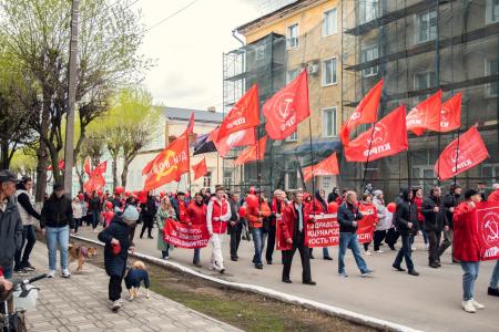Репортаж о праздновании Первомая в Кировской области