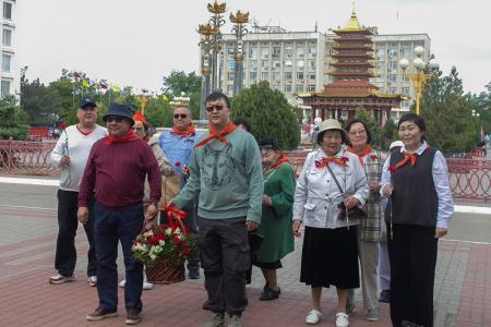 День пионерии в Калмыкии