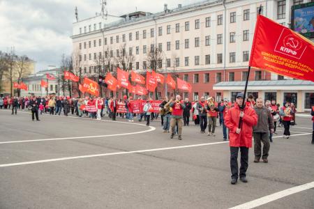 Репортаж о праздновании Первомая в Кировской области