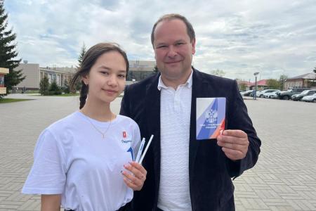 Омская область. В Таре появилась пионерская аллея