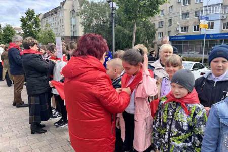 День пионерии на Ставрополье. В пионеры принято около 300 ребят