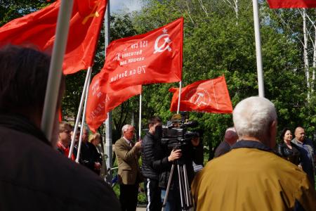 В Рязани состоялся первомайский митинг КПРФ за социальную справедливость