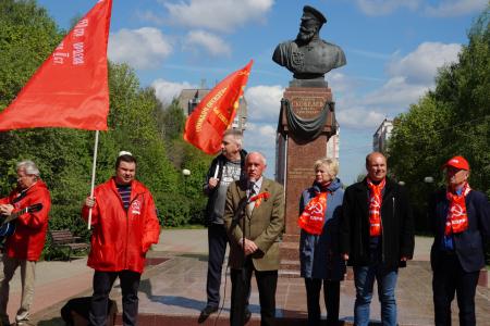 В Рязани состоялся первомайский митинг КПРФ за социальную справедливость