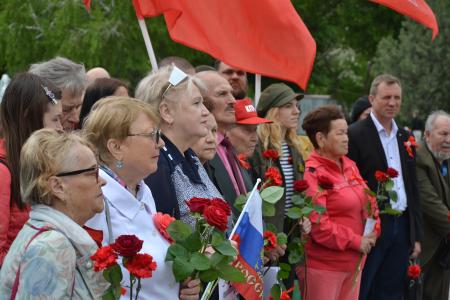 Астраханские коммунисты отметили Первомай